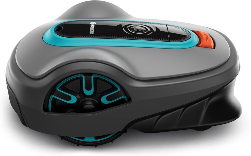 Gardena Mähroboter smart SILENO City 400 m² Set: Innovative LONA AI-Technologie, Steuerung per App, SensorControl, für Steigungen bis zu 35 Prozent, inkl. smart Gateway, DE-Version (19605-60)